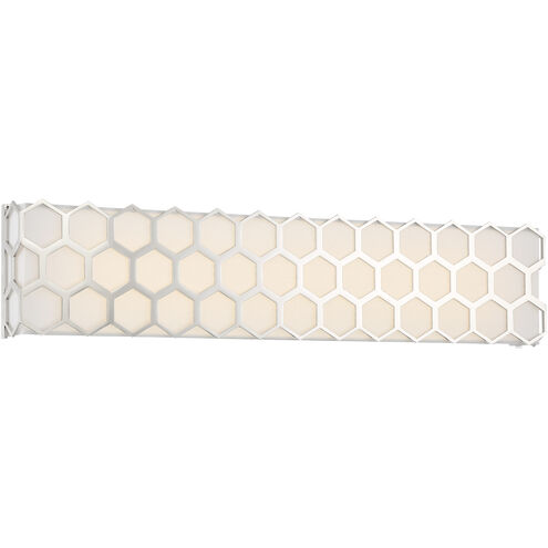 Missing Link LED 24.88 inch Polished Nickel Bath Vanity Light Wall Light
