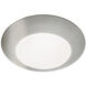 Disc LED 5.9 inch Brushed Nickel Flush Mount Ceiling Light