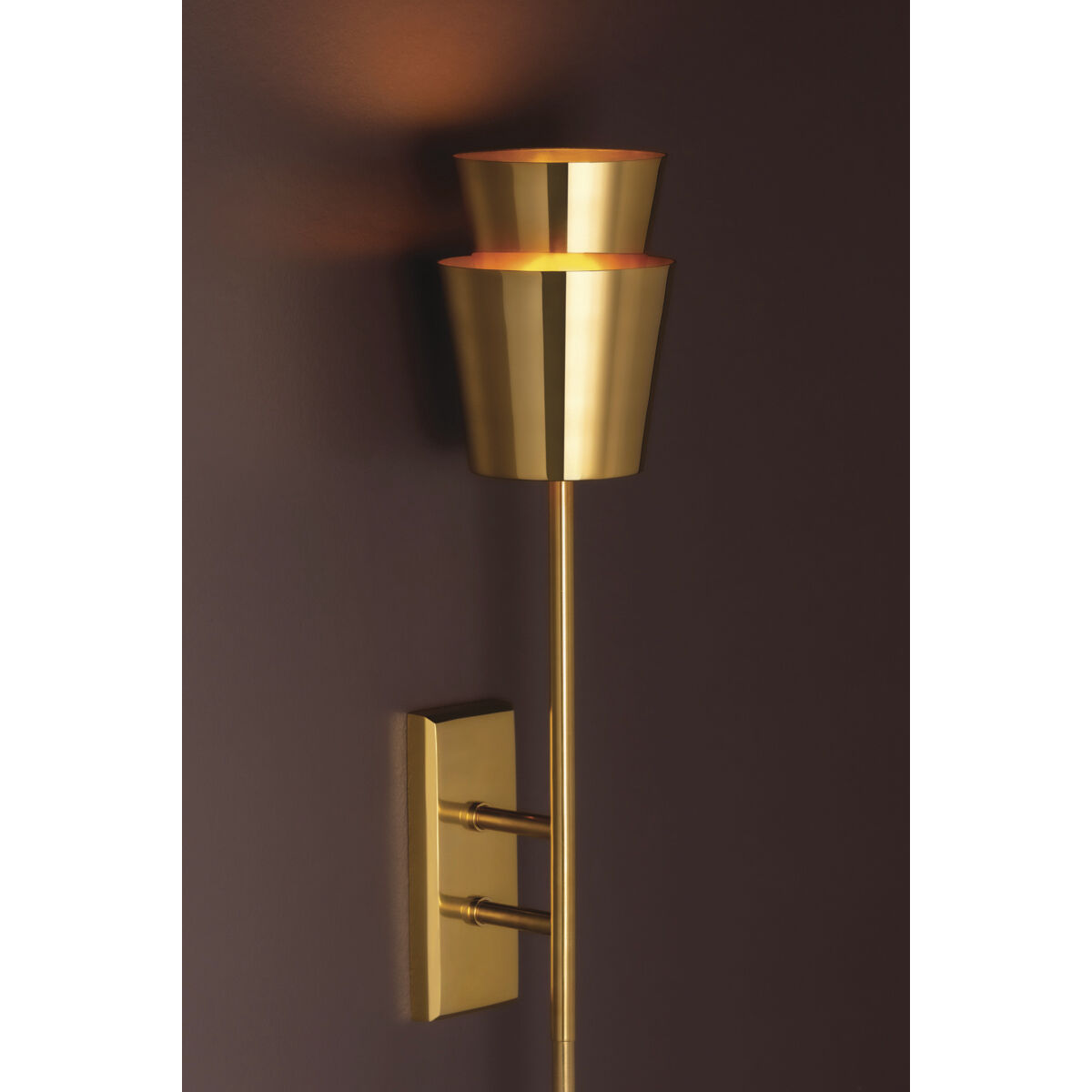 Buenos Aires 1 Light 5.25 inch Vintage Brass Wall Sconce Wall Light