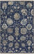 Theodora 120 X 96 inch Navy Rug in 8 x 10, Rectangle