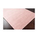 Pure 72 X 48 inch Blush Rugs, Bamboo Silk and Cotton
