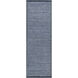 Yasmin 96 X 30 inch Black Rug, Runner