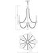 Byanca 5 Light 24 inch Mohican Bronze Chandelier Ceiling Light
