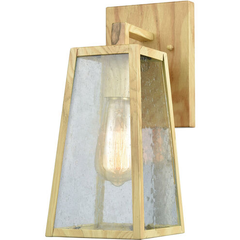Logan 1 Light 12 inch Brown Outdoor Wall Sconce