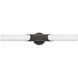 Grace LED 5 inch Textured Black Oxide Bath Light Wall Light