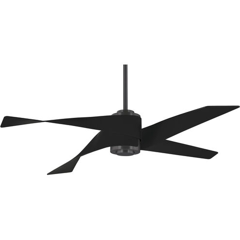 Artemis IV 64 inch Gun Metal/Matte Black with Matte Black Blades Ceiling Fan
