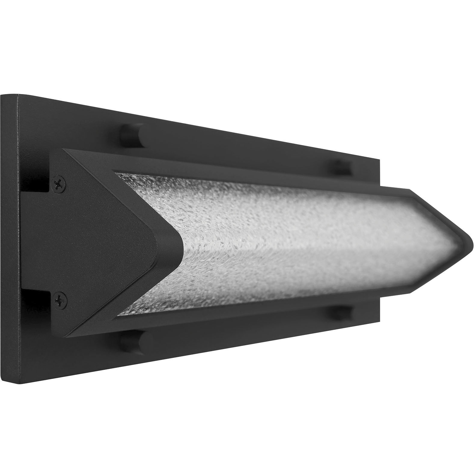 Hy50 LED 16 inch Sand Black Outdoor Wall Sconce