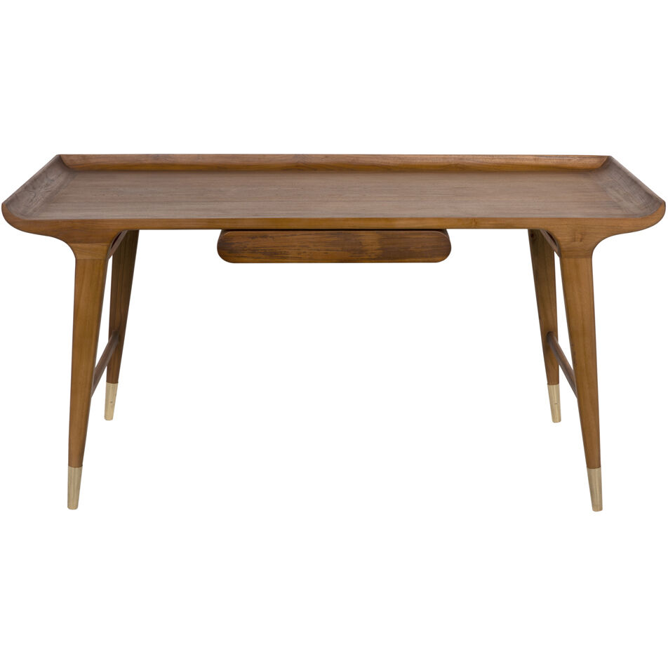 Mandrake 62 X 26 inch Clear Coat Flat Desk