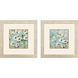 Propac Blue and Green and Multi and Orange Framed Art, Propac
