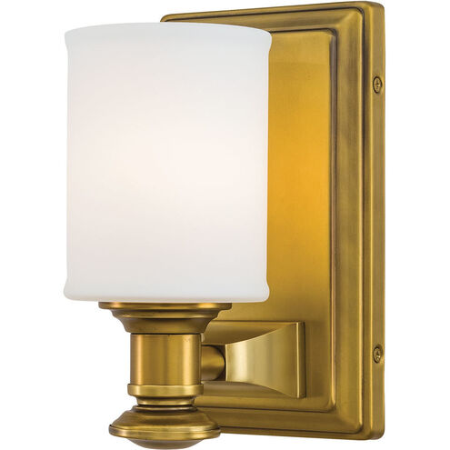 Harbour Point 1 Light 12 inch Liberty Gold Bath Light Wall Light
