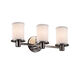 Textile 20 inch Dark Bronze Bath Bar Wall Light