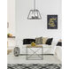 Declan 4 Light 20 inch Black Pendant Ceiling Light