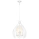 Cay 3 Light 14.38 inch Matte White Pendant Ceiling Light