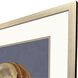 Coastal Delight / Ocean Treasure Blue and Beige and Brown Framed Art