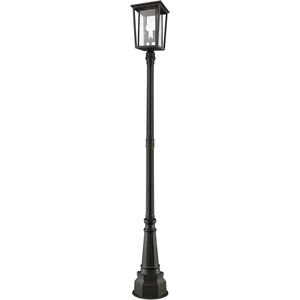 Seoul 2 Light 14.25 inch Post Light & Accessory