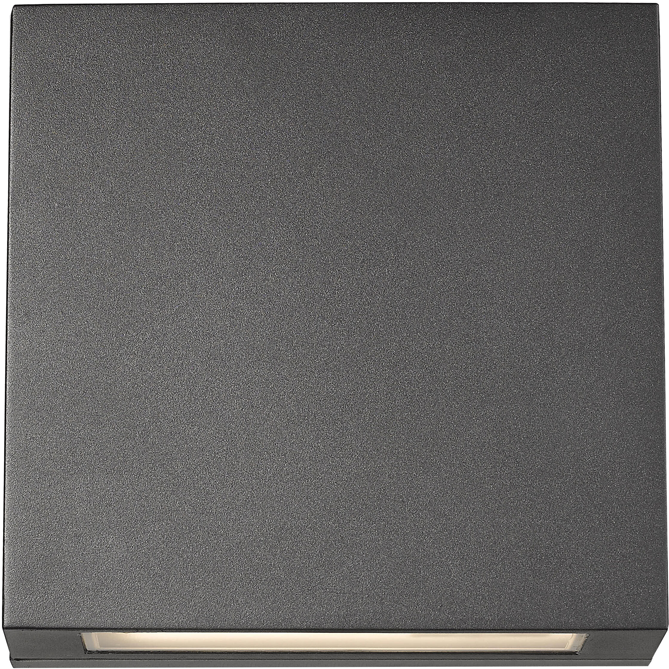 Quadrate LED 11.25 inch Black Outdoor Wall Light
