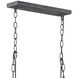 Culpepper 6 Light 48 inch French Black Chandelier Ceiling Light