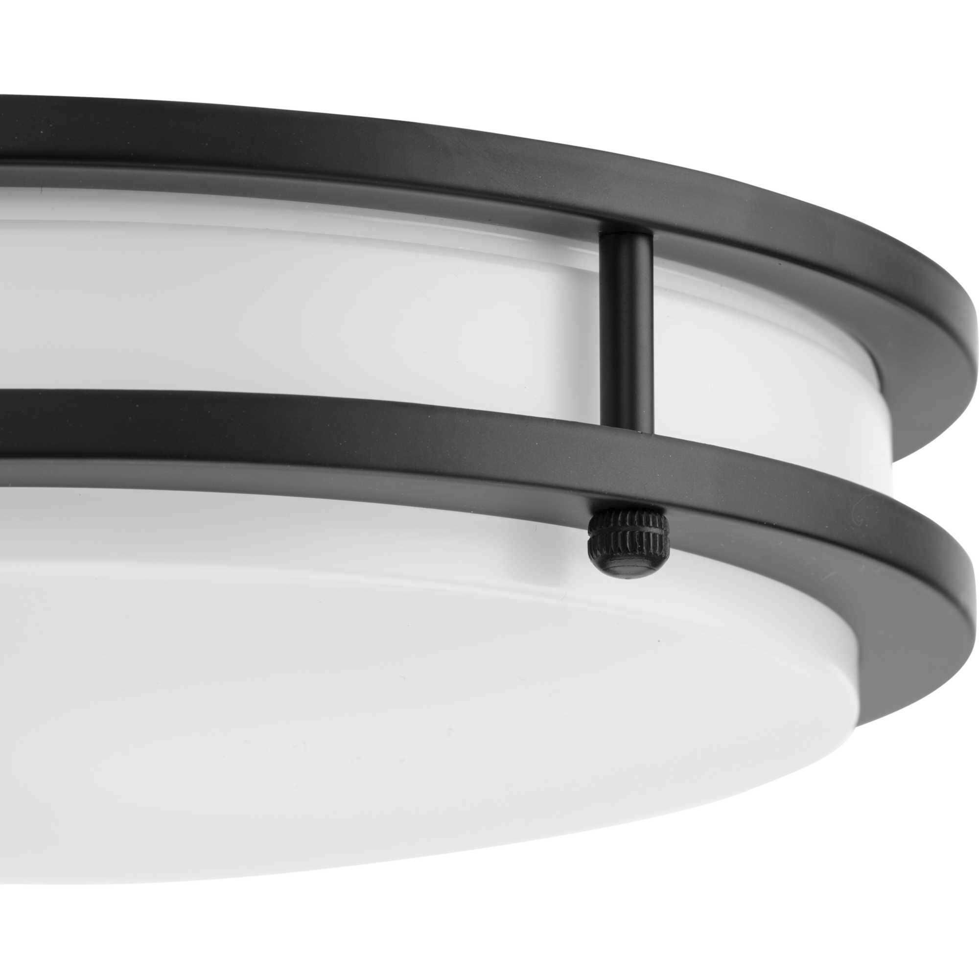 Abide LED LED 10.24 inch Matte Black Flush Mount Ceiling Light, Small, Progress LED