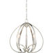 Tilbury 3 Light 16.5 inch Polished Nickel Pendant Ceiling Light