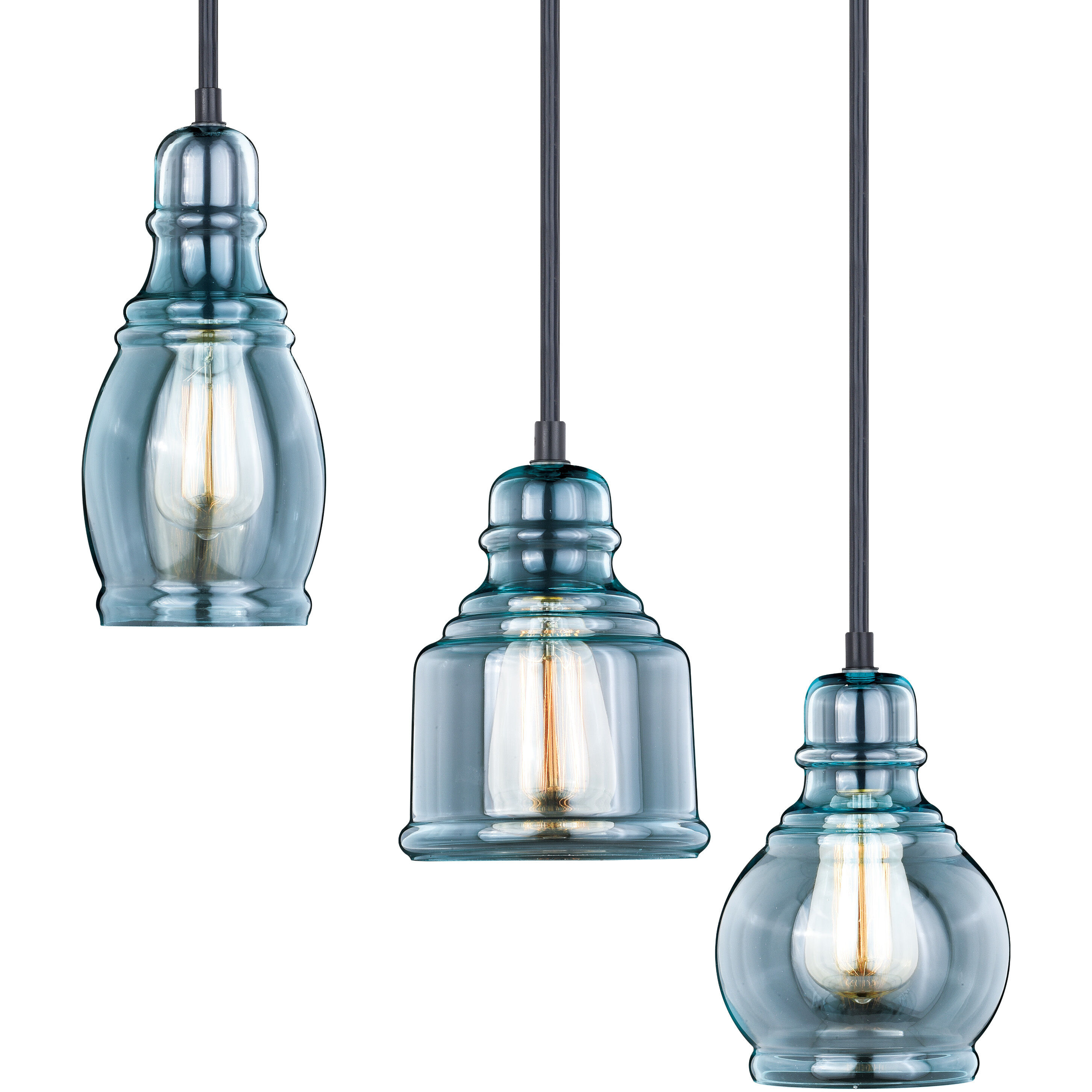 Millie LED 17.5 inch Oil Rubbed Bronze Mini Pendant Ceiling Light