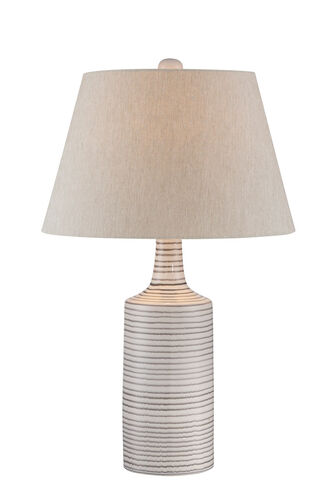 Rachelle 26 inch 100.00 watt White Table Lamp Portable Light