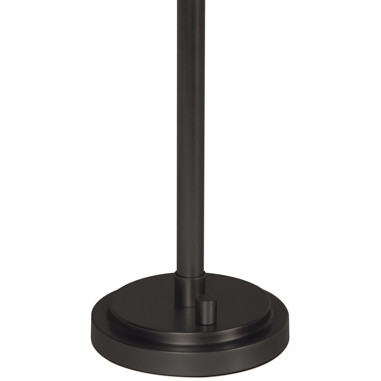 Polly 28.25 inch 60.00 watt Blackened Brass Buffet Lamp Portable Light in Rattan Shade