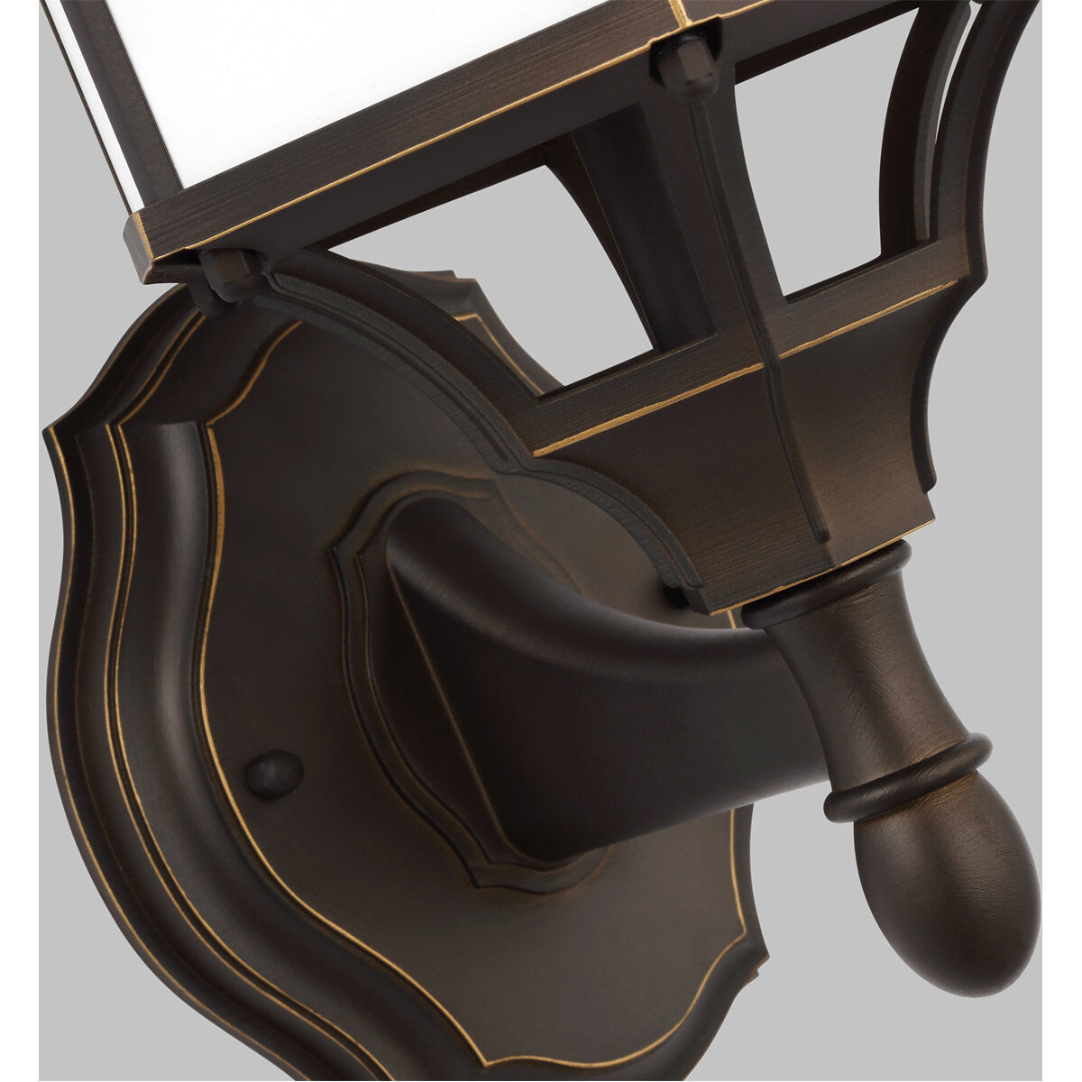 Sevier 1 Light 19.38 inch Antique Bronze Outdoor Wall Lantern, Medium