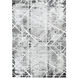 Sesia 130 X 94 inch Black/White Rug in 8 x 11