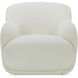 Stevie White Lounge Chair