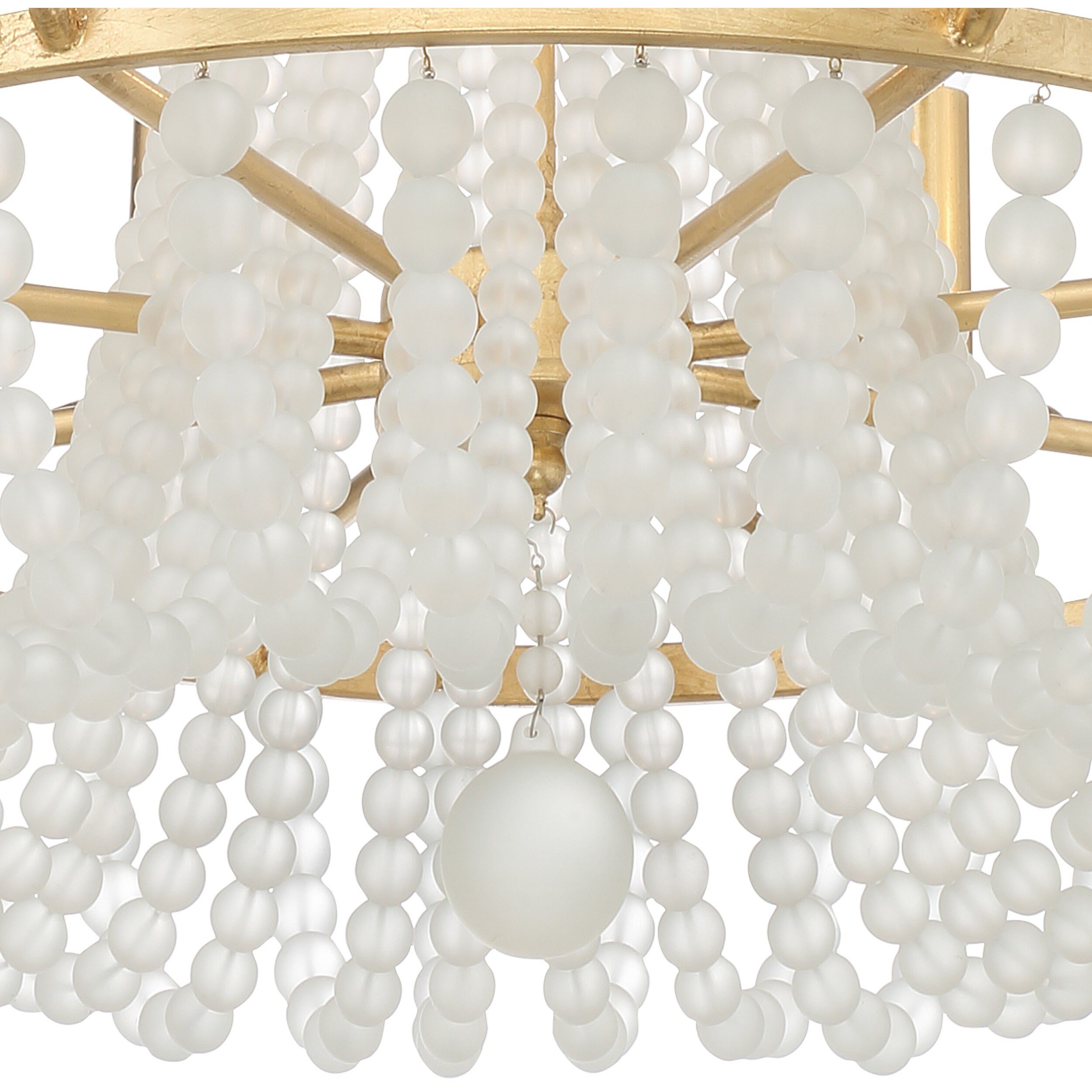 Bella 8 Light 26 inch Antique Gold Chandelier Ceiling Light