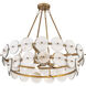 Kintrel 4 Light 31.5 inch Legacy Brass Pendant Ceiling Light