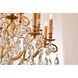 Canada 24 Light 43 inch Brass Chandelier Ceiling Light 