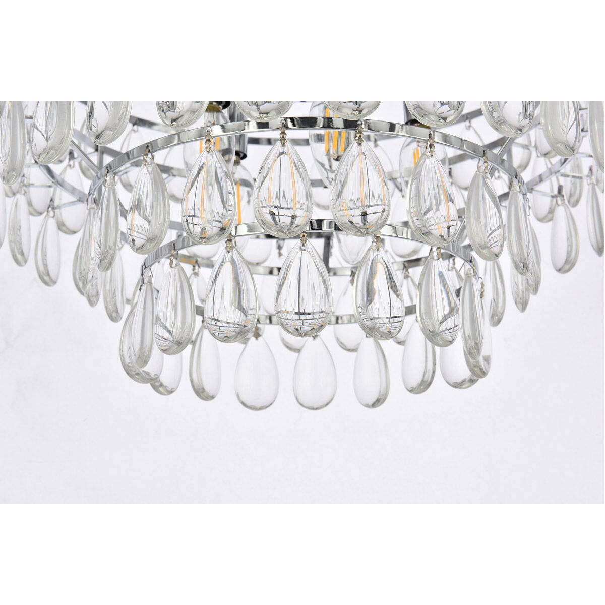 Mila 5 Light 18 inch Chrome Pendant Ceiling Light