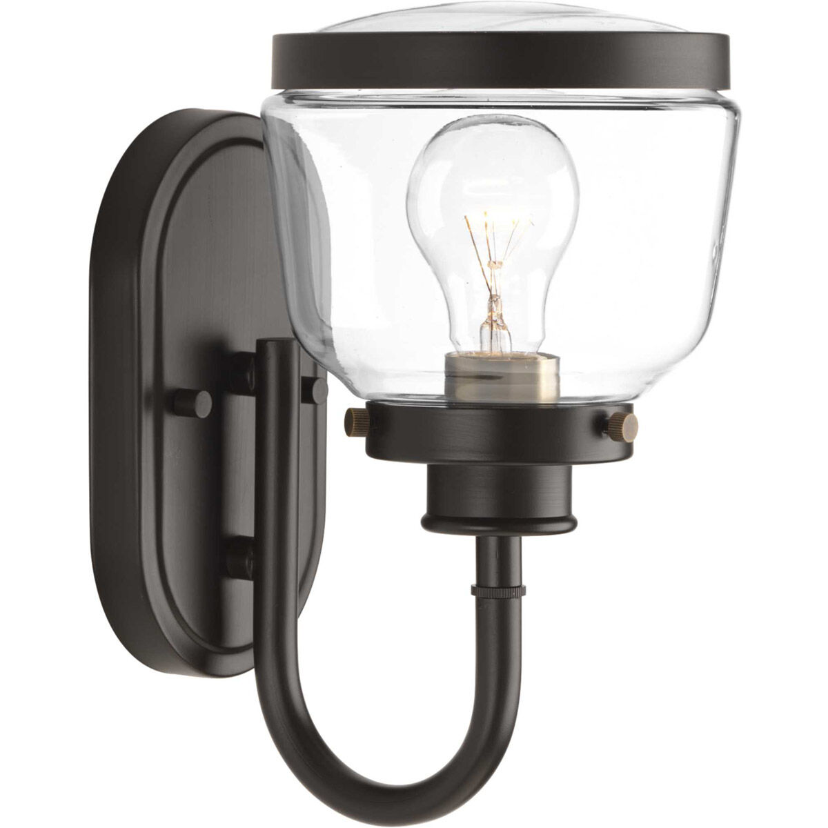 Judson 1 Light 7 inch Antique Bronze Bath Vanity Wall Light