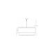 Decker 3 Light 30 inch Polished Nickel Pendant Ceiling Light in Smoke Gray