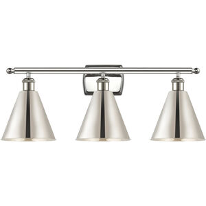 Ballston Cone LED 28 inch Polished Nickel Bath Vanity Light Wall Light