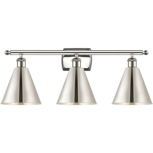 Ballston Cone LED 28 inch Polished Nickel Bath Vanity Light Wall Light