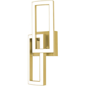 Sia LED 6.75 inch Gold ADA Sconce Wall Light