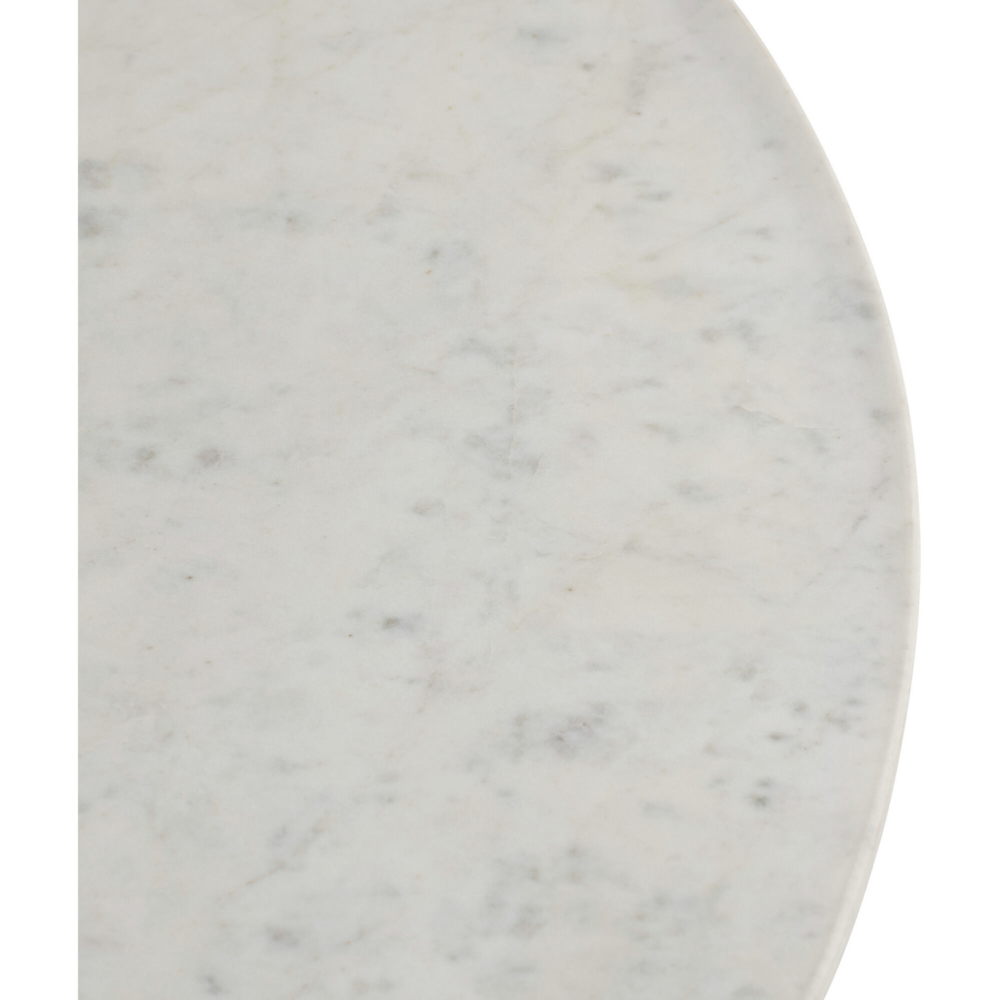 Rinny 38 inch White and White Gesso Coffee Table