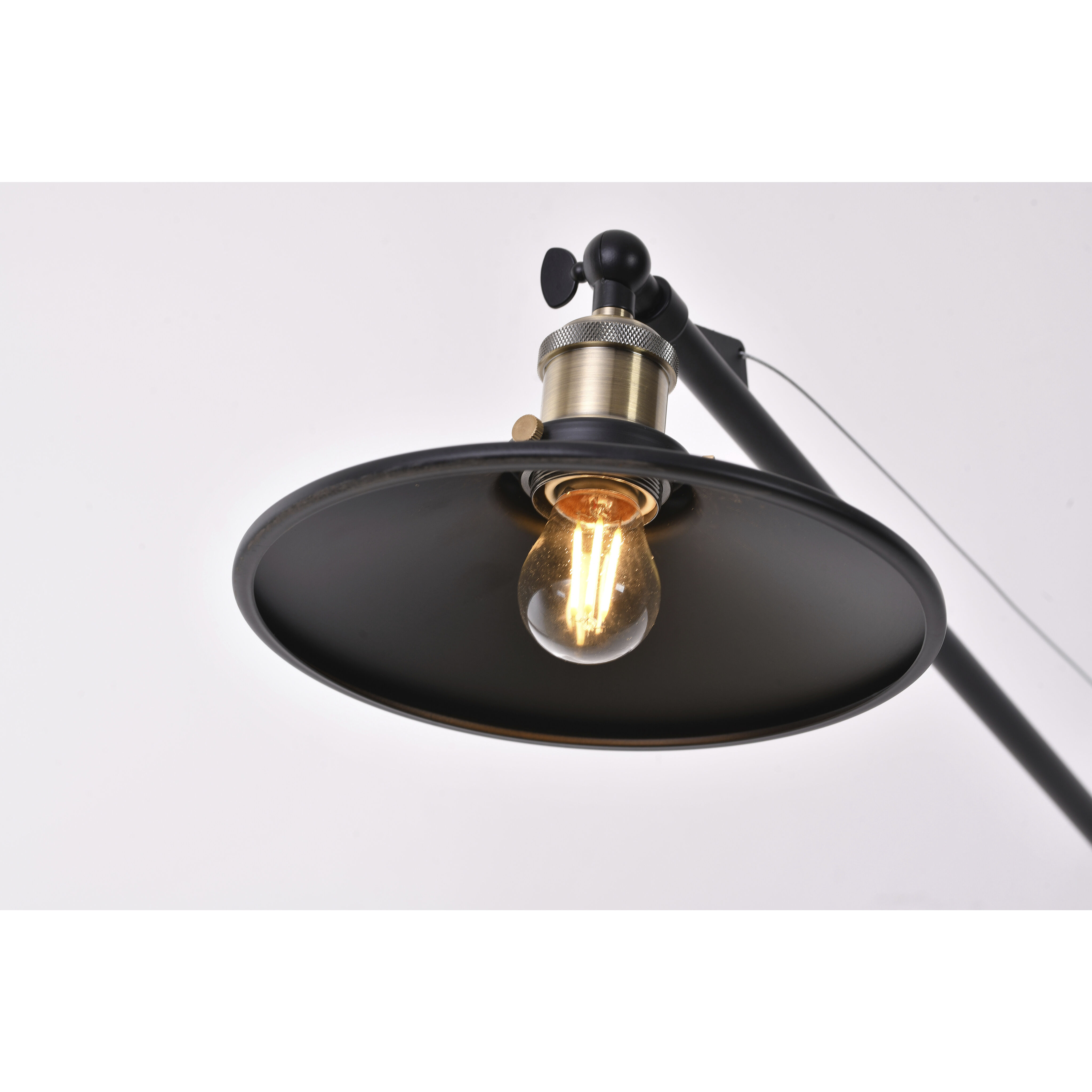 Canada Wall Sconce Wall Light, Black Frame