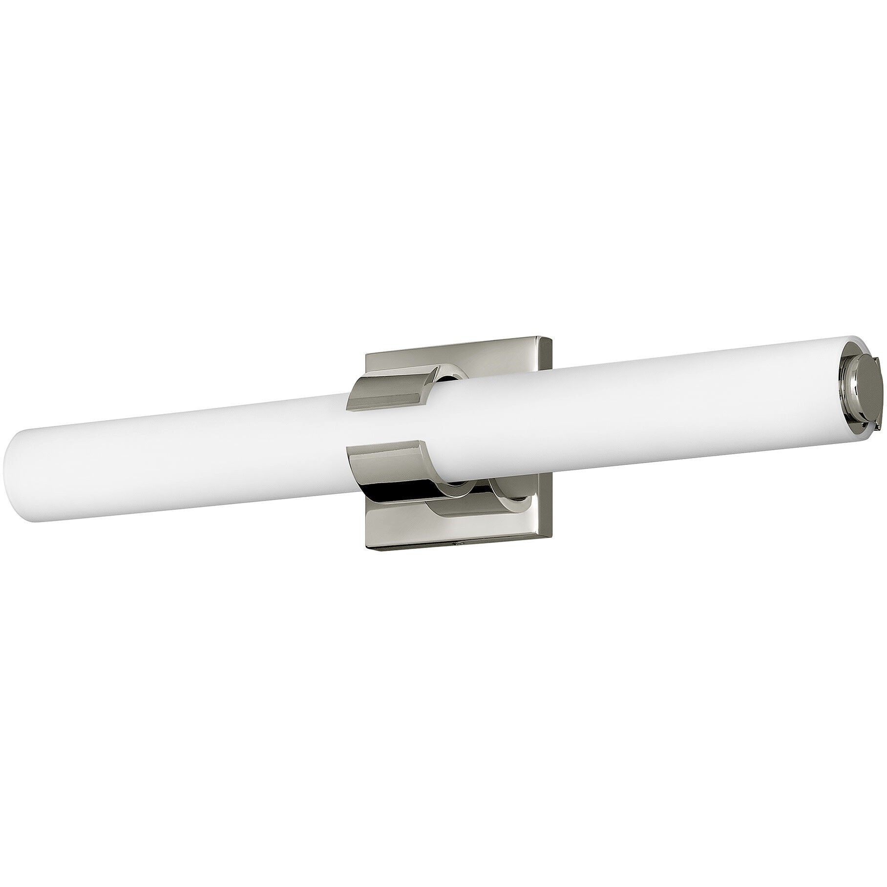 Aiden LED 23 inch Polished Nickel Vanity Light Wall Light, Vertical