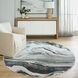 Zaria Earth Tones Rug in 8 Round
