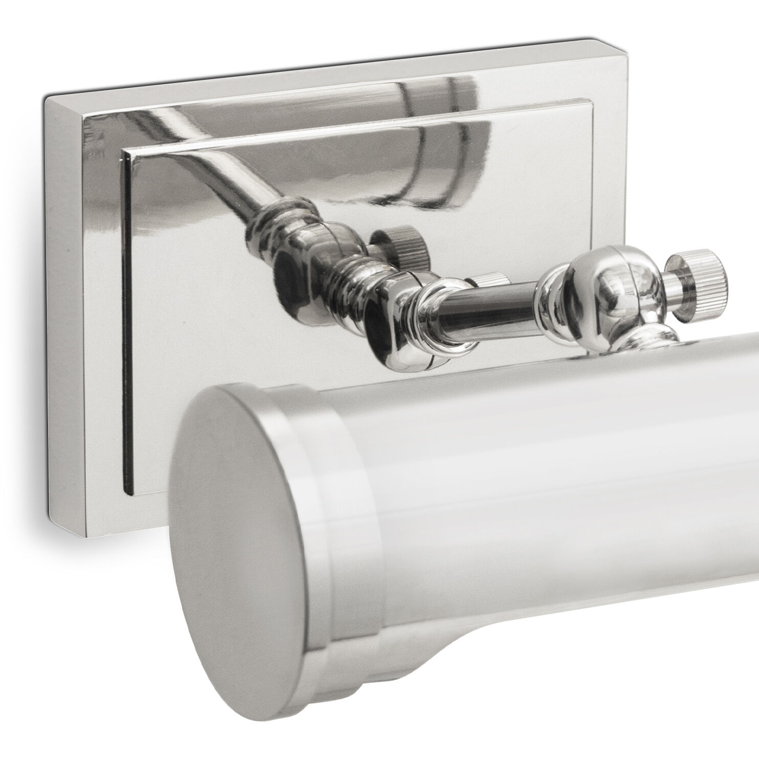 Tate 25 watt 9.75 inch Polished Nickel Picture Light Wall Light, Small