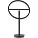 Falcon 18 inch 15.00 watt Black Table Lamp Portable Light, with Smart Switch