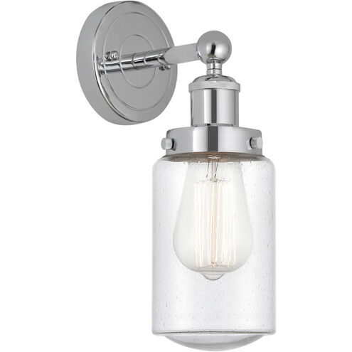 Dover 1 Light 6.5 inch Polished Chrome Sconce Wall Light