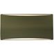 Ambiance LED 10 inch Matte Green ADA Wall Sconce Wall Light