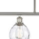 Ballston Small Waverly 4 Light 48 inch Polished Nickel Island Light Ceiling Light, Ballston