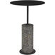 Lillith 22 X 15 inch Black Accent Table