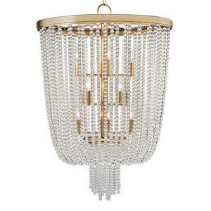 Royalton 12 Light 26 inch Aged Brass Pendant Ceiling Light
