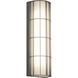 Broadway LED 30 inch Textured Grey Outdoor Sconce
